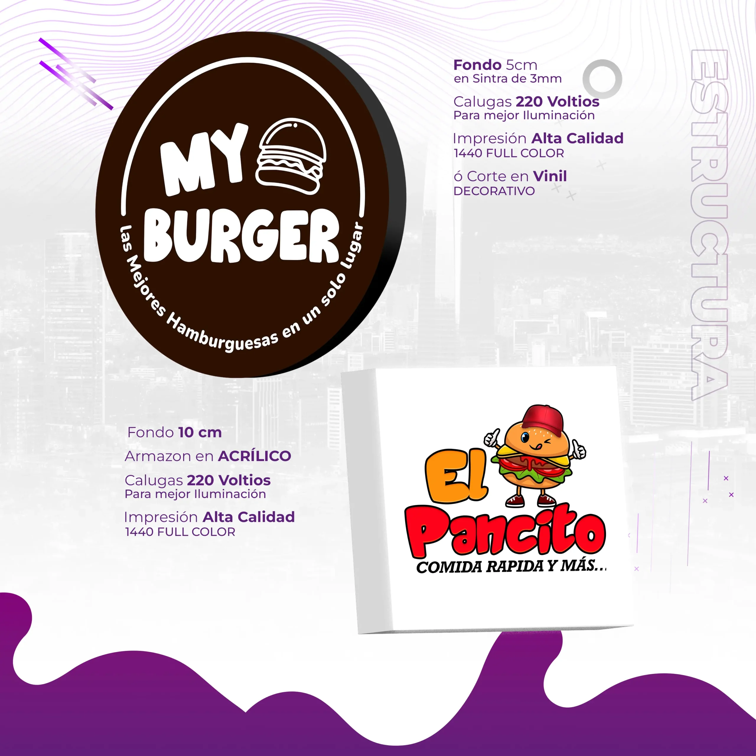 Volumétricos publicitarios